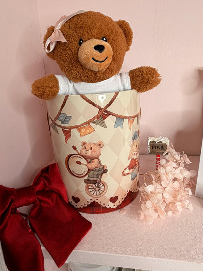 Orsetto Con scatola In Latta