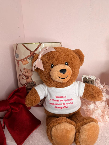 Orsetto Con scatola In Latta